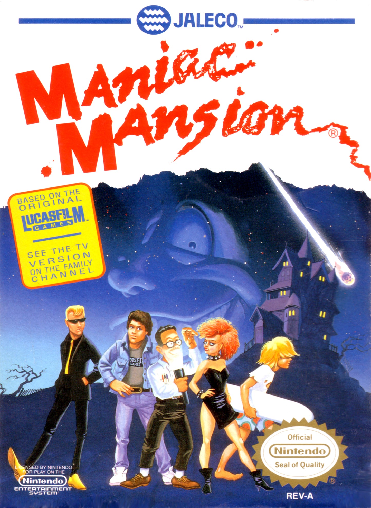 MANIAC MANSION - NES