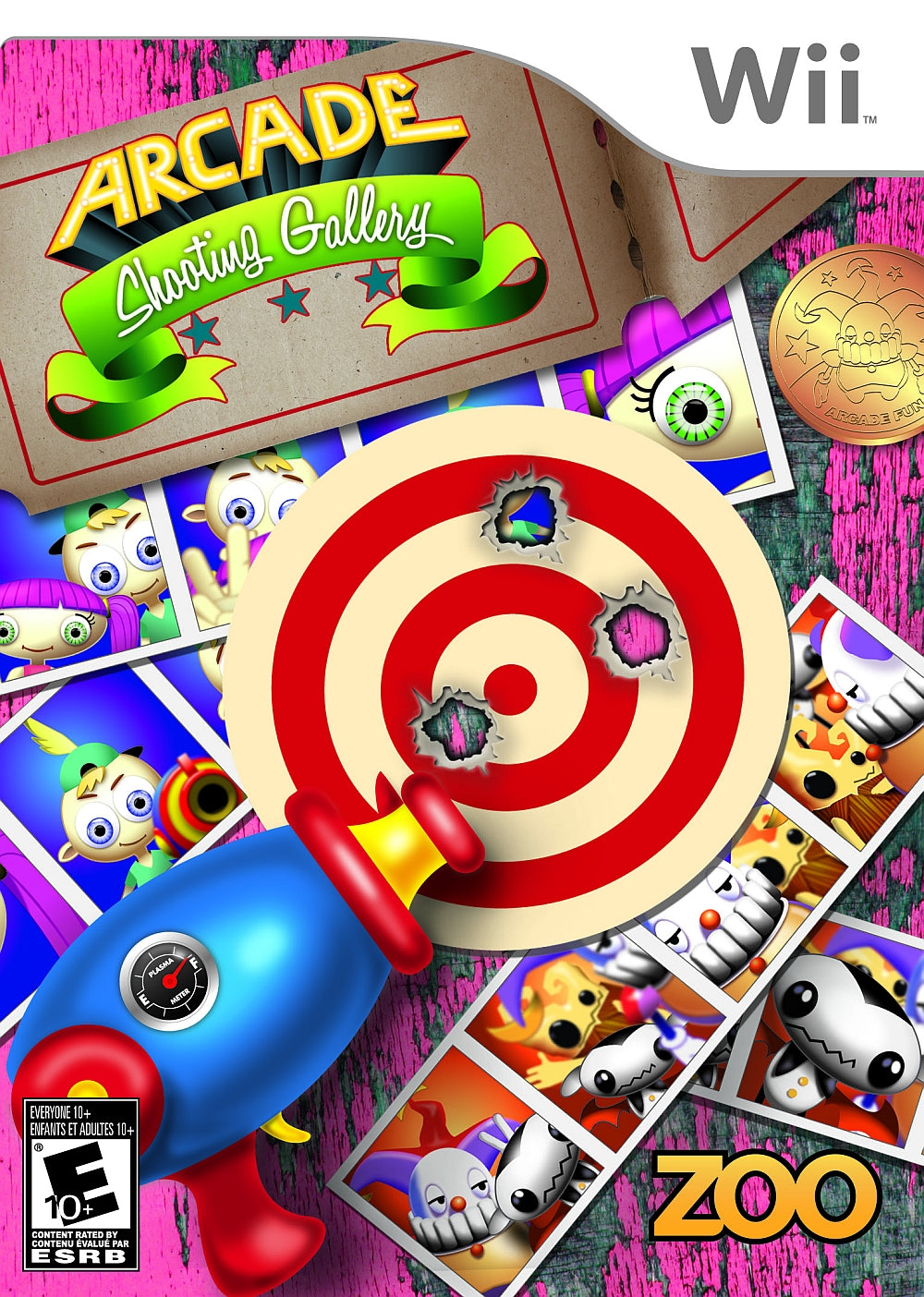ARCADE SHOOTING GALLERY (W/GUN) - WII