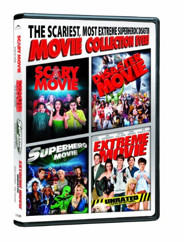 SCARY MOVIE/DISASTER MOVIE/SUPERHERO MOV - DVD- 4 MOVIE COLLECTION