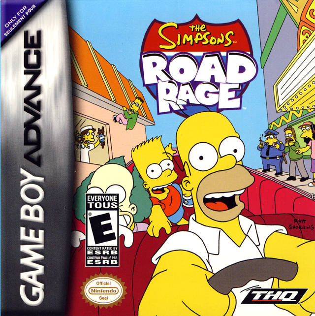 SIMPSONS: ROAD RAGE - GBA