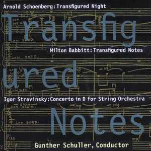SCHOENBERG, ARNOLD - TRANSGIFURED NOTES