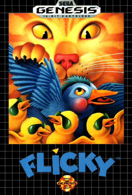 FLICKY - GENESIS (CARTRIDGE ONLY)