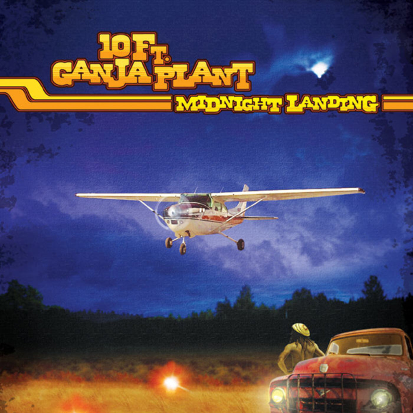 10 FT. GANJA PLANT - MIDNIGHT LANDING