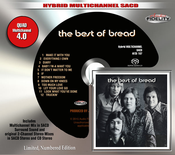 BREAD - BEST OF (W/8 BONUS TRACKS)