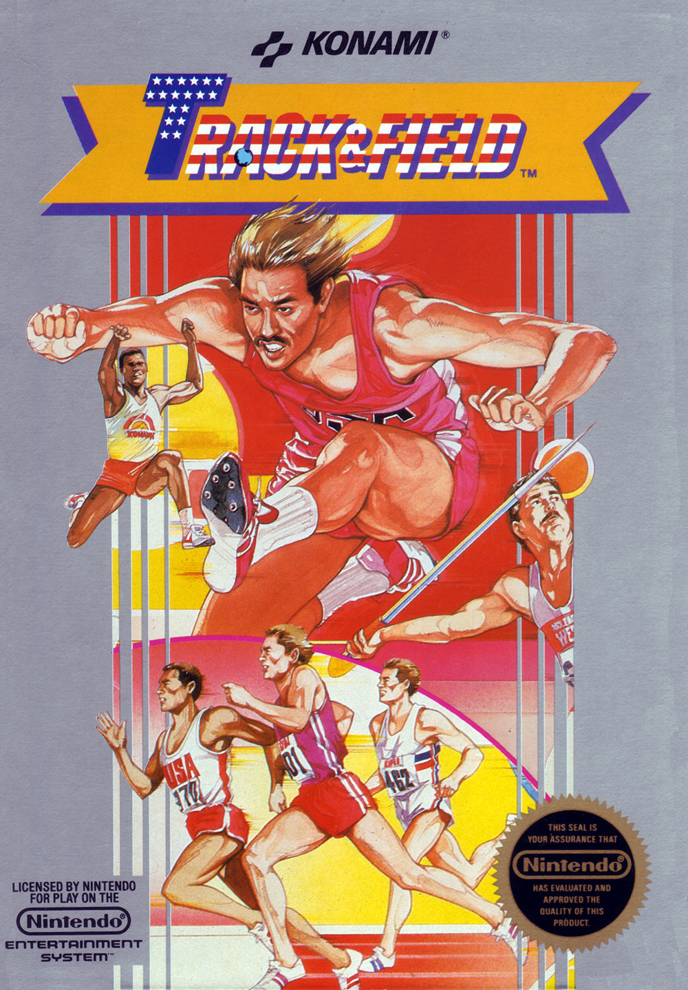 TRACK & FIELD II - NES (W/BOX)