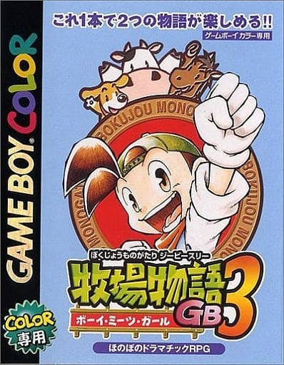 HARVEST MOON 3 - GBC (CARTRIDGE ONLY)