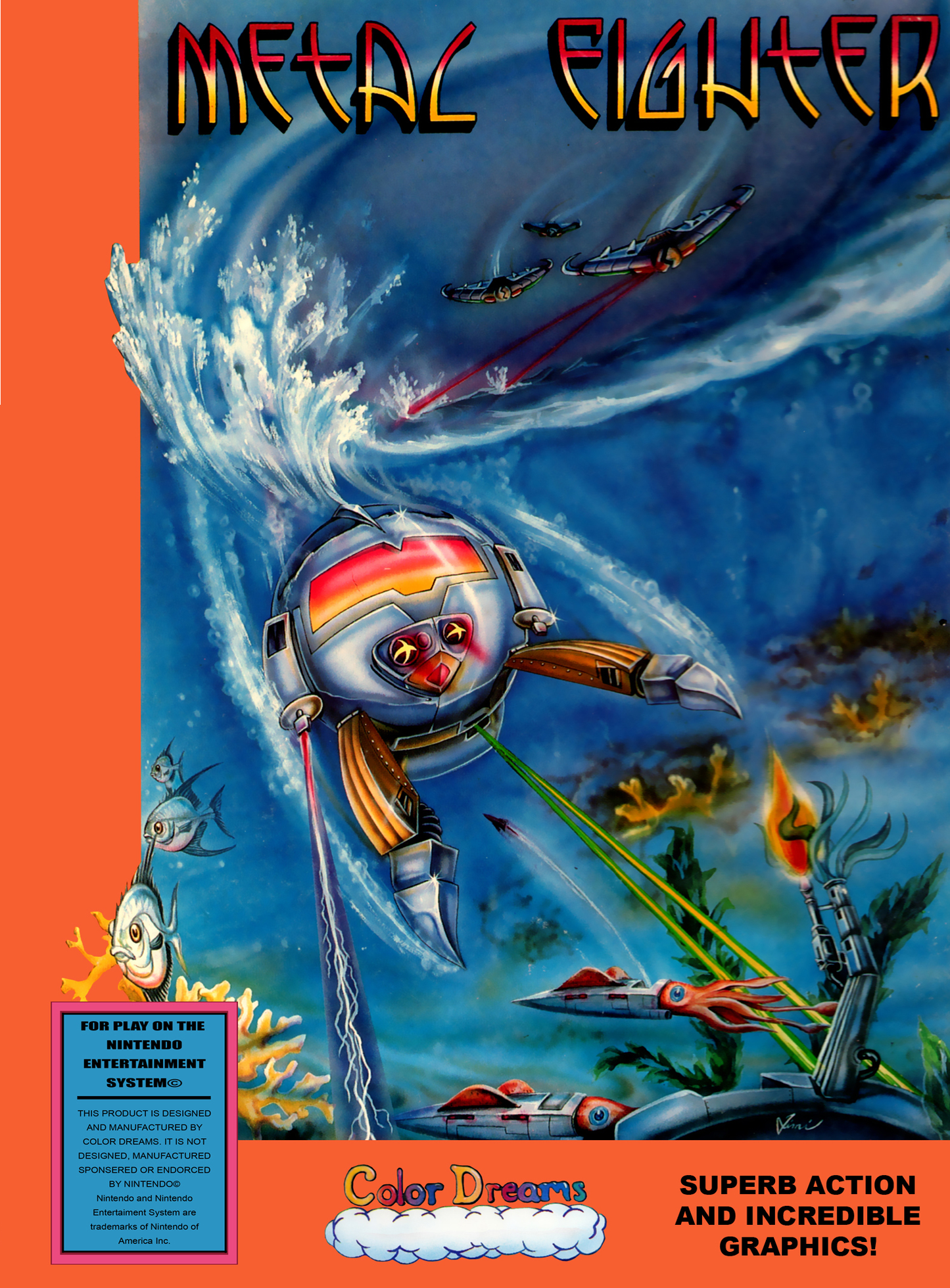 METAL FIGHTER - NES