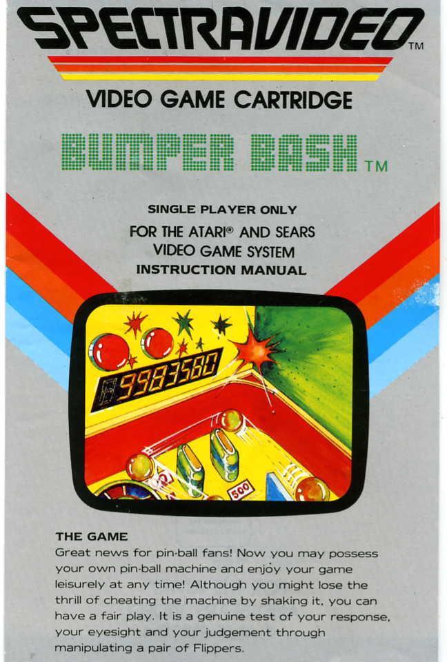 BUMPER BASH - ATARI2600