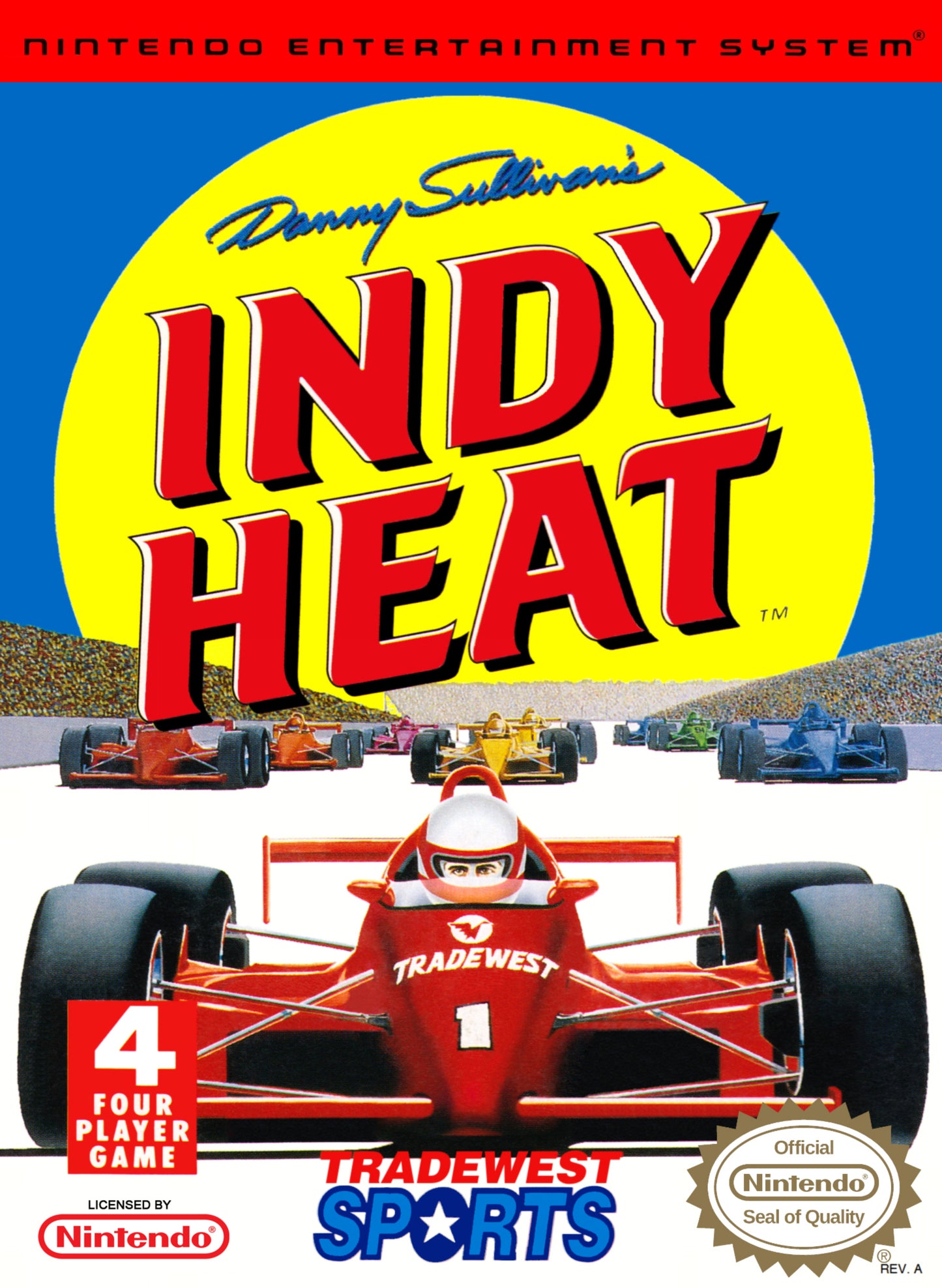 DANNY SULLIVAN'S INDY HEAT - NES