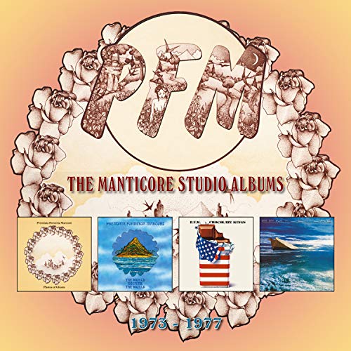 PFM - MANTICORE STUDIO ALBUMS
