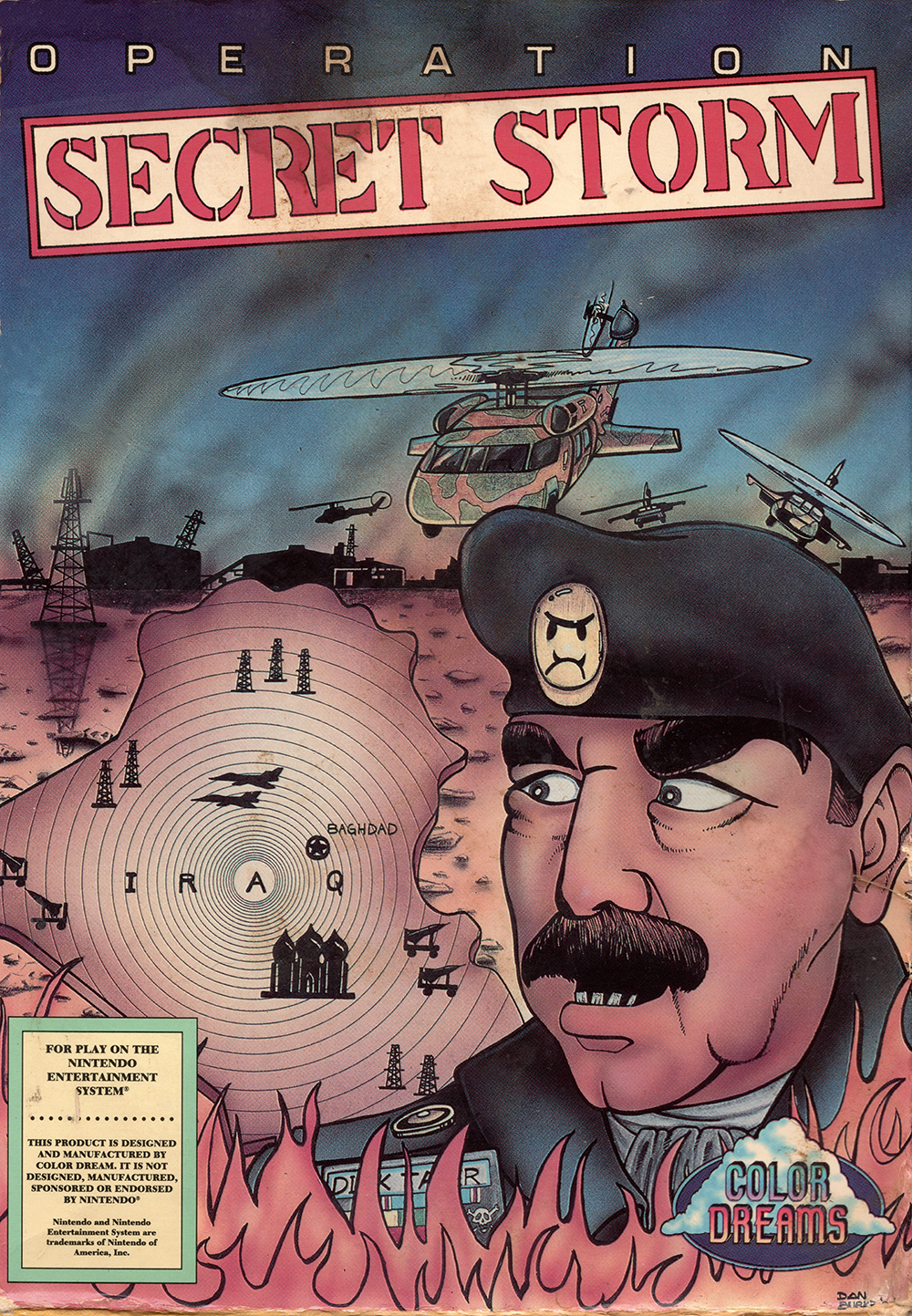 OPERATION SECRET STORM - NES (W/BOX)