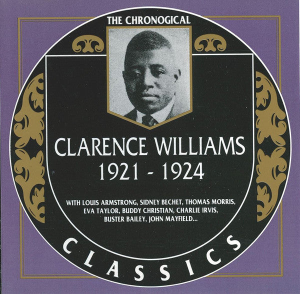 WILLIAMS, CLARENCE - 1921-1924