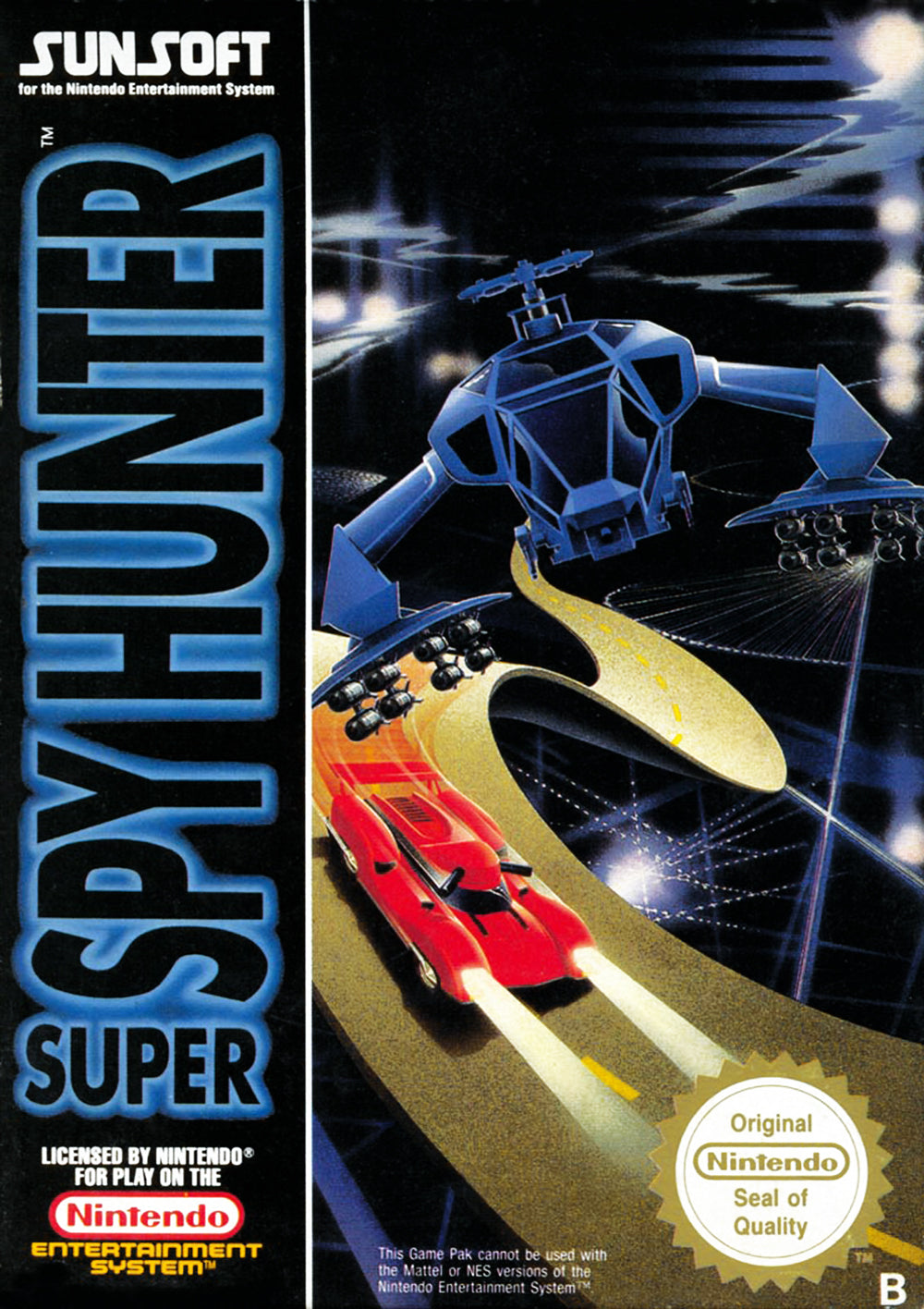 SUPER SPY HUNTER - NES