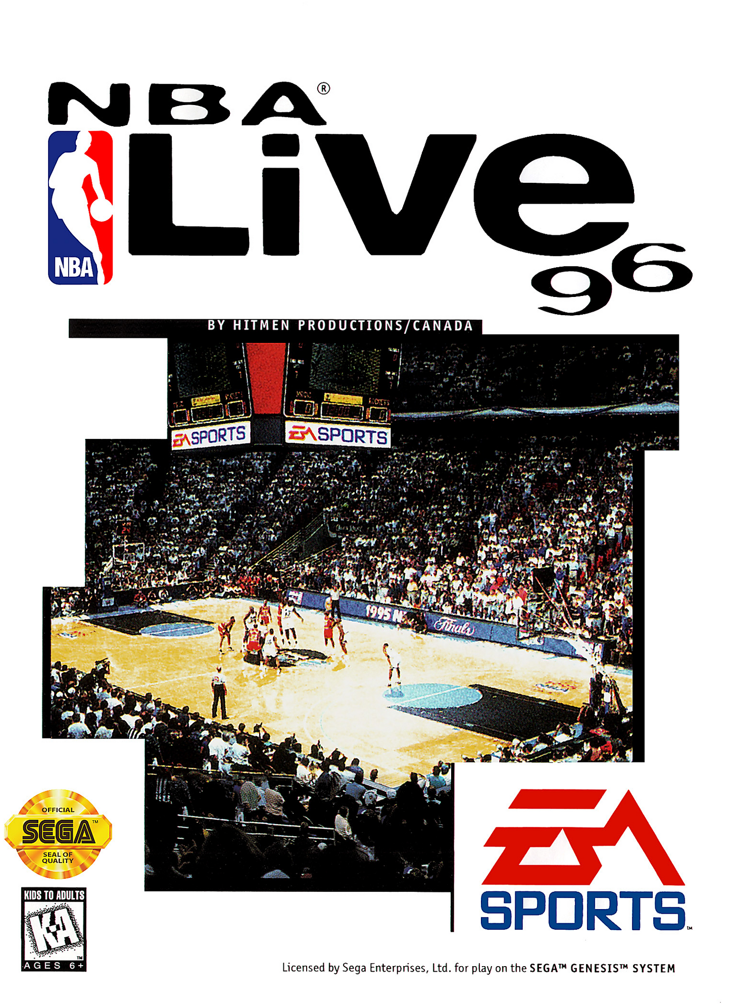 NBA LIVE 96 - SNES (CARTRIDGE ONLY)