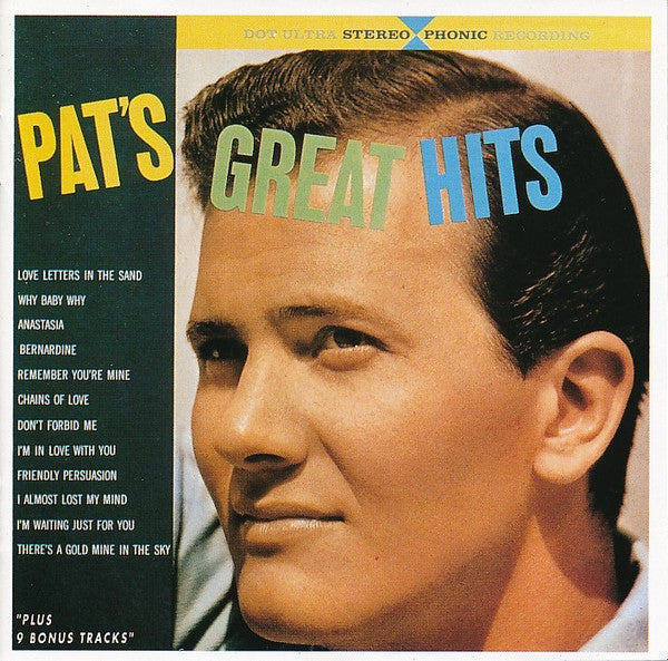 BOONE, PAT - PAT'S GR HITS