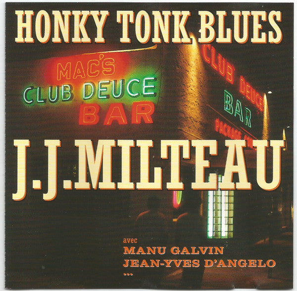 MILTEAU, JEAN-JACQUES - HONKY TONK BLUES