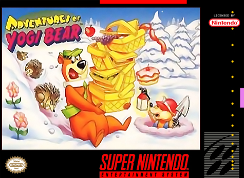 ADVENTURES OF YOGI BEAR - SNES (W/BOX & MANUAL)