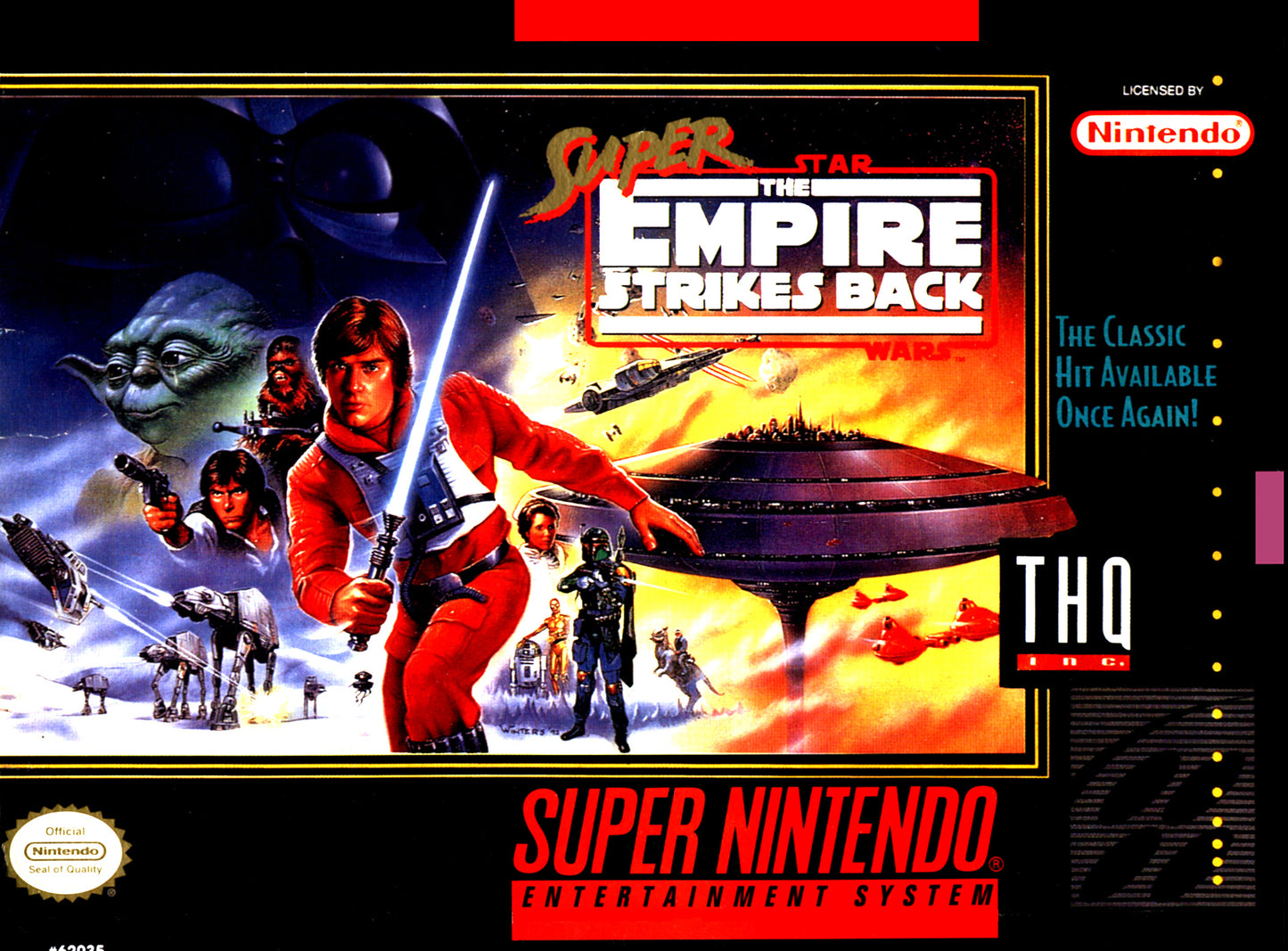 SUPER STAR WARS: EMPIRE STRIKES BACK - SNES