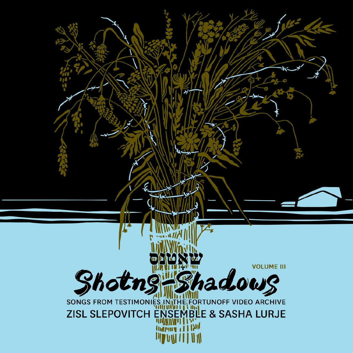 ZISL SLEPOVITCH ENSEMBLE & SASHA LURJE - SHOTNS - SHADOWS: SONGS FROM TESTIMONIES IN THE FORTUNOFF VIDEO ARCHIVE, VOL 3