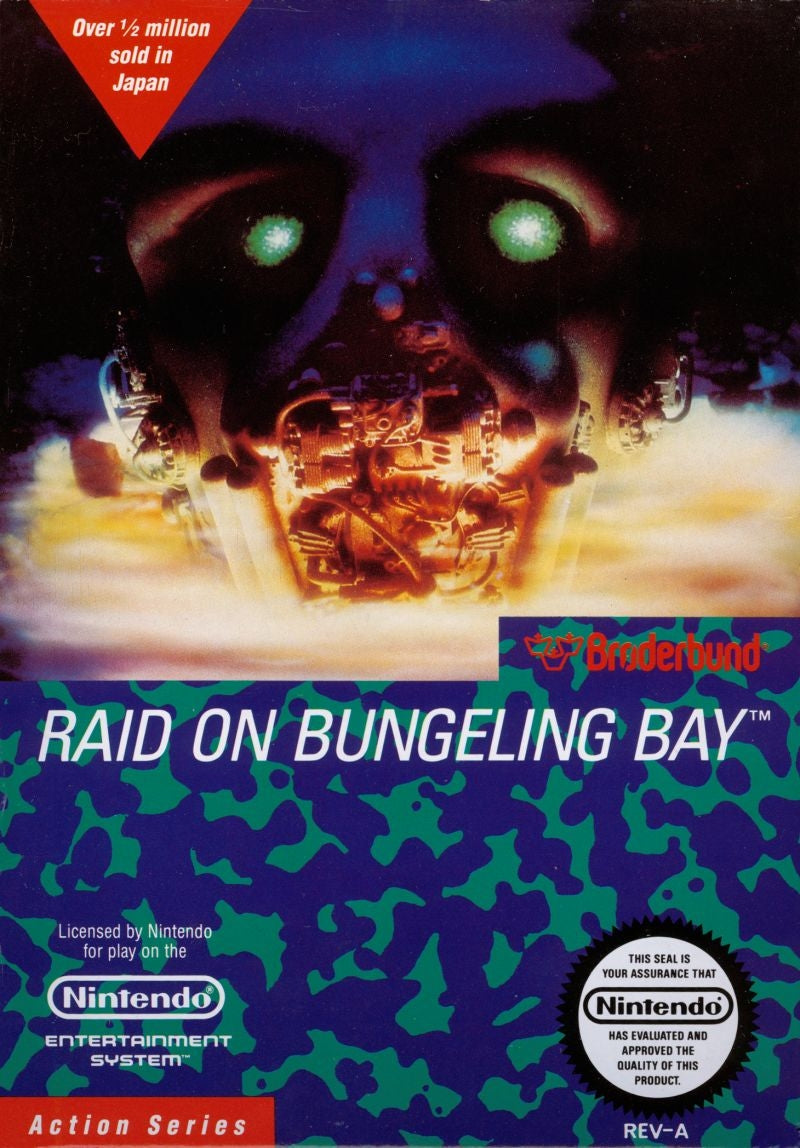 RAID ON BUNGELING BAY - NES (W/BOX)
