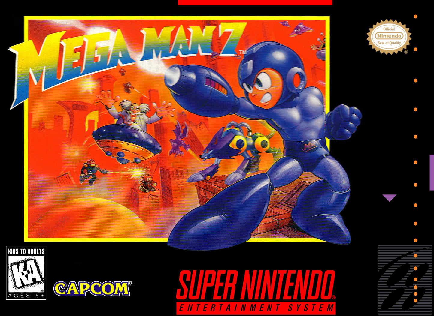 MEGA MAN 7 - SNES (W/BOX)