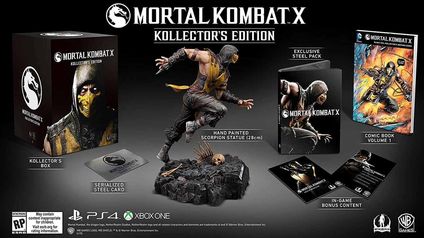MORTAL KOMBAT X (KOLLECTORS EDITION) - PS4
