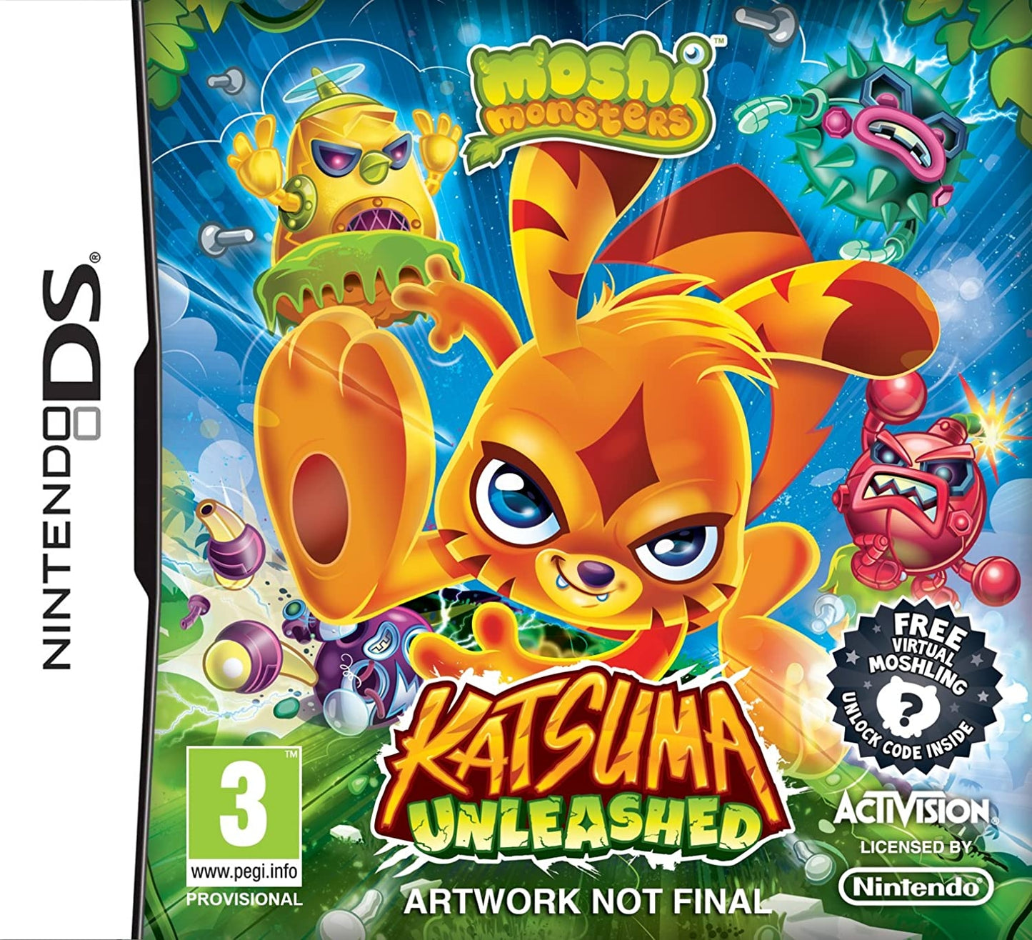 MOSHI MONSTERS: KATSUMA (CARTRIDGE ONLY) - DS