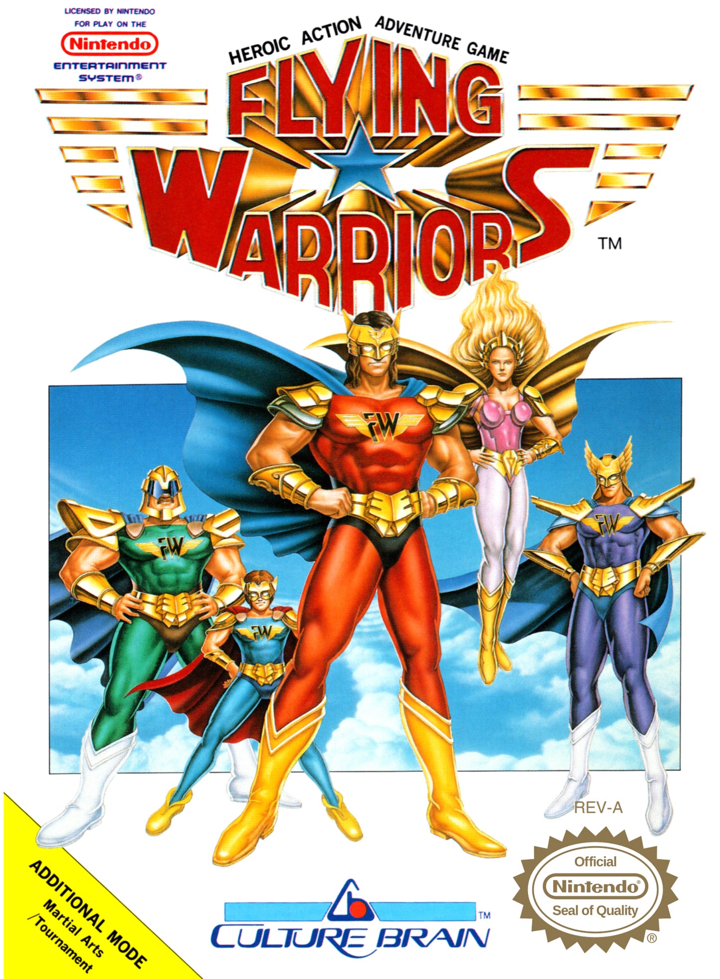 FLYING WARRIORS - NES