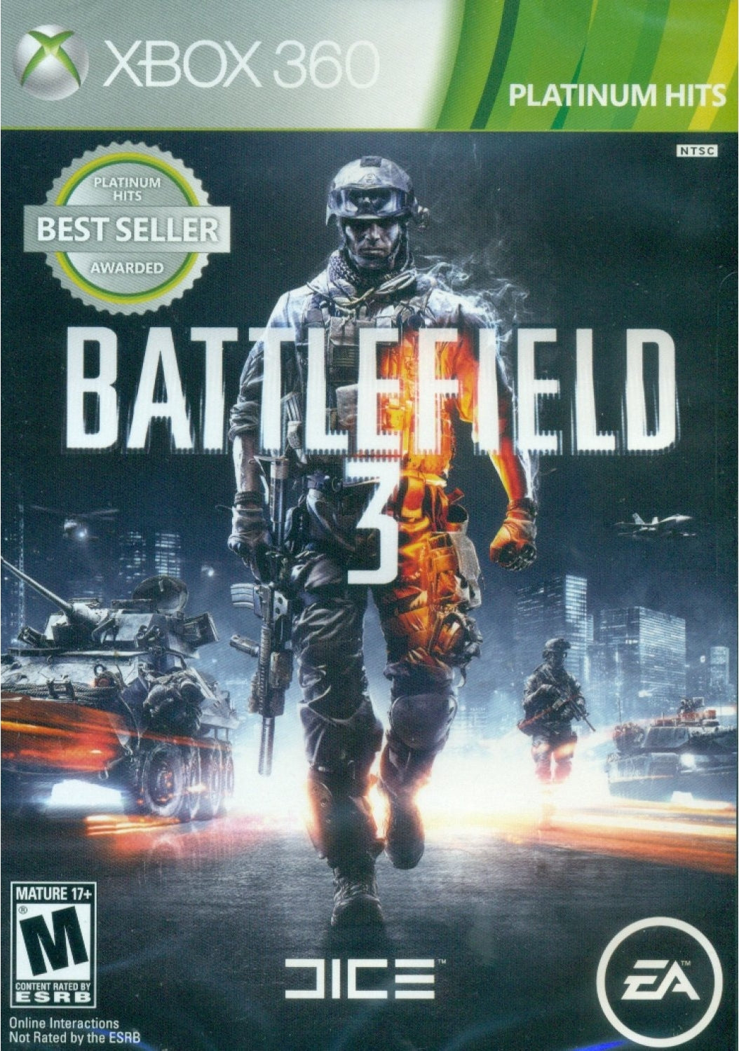 BATTLEFIELD 3 (PLATINUM HITS) - XBX360