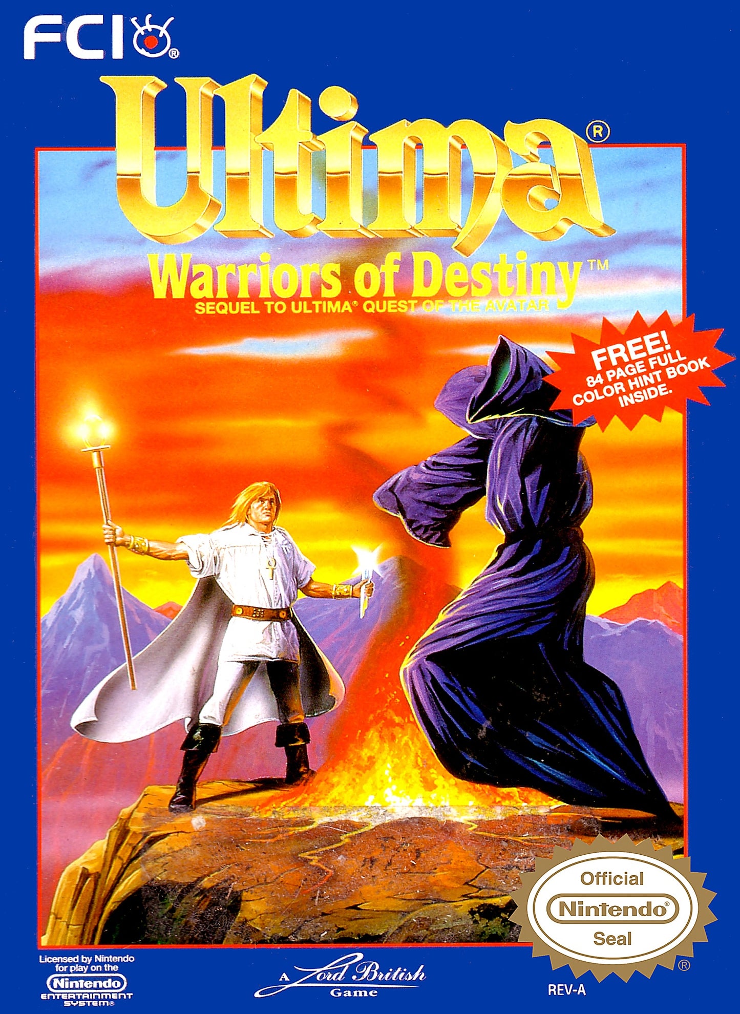 ULTIMA: WARRIORS OF DESTINY - NES