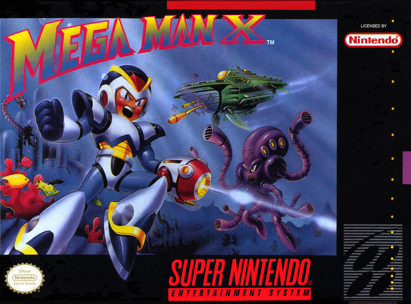 MEGA MAN X - SNES (W/BOX)
