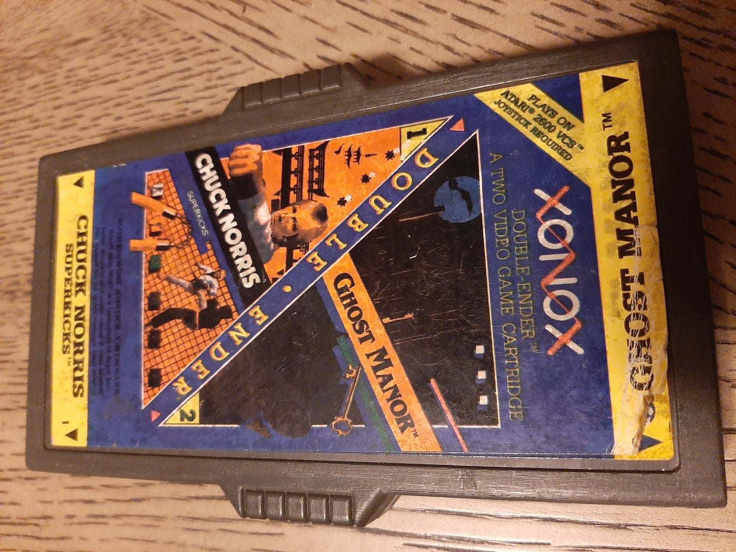 CHUCK NORRIS SUPERKICKS/GHOST MANOR - ATARI2600