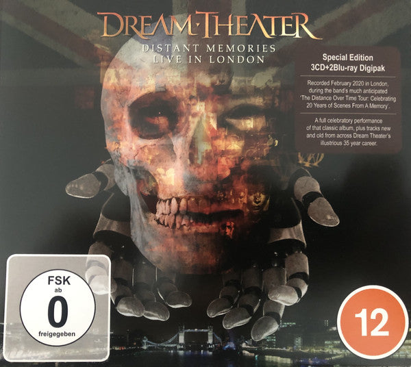 DREAM THEATER - DISTANT MEMORIES- LIVE IN LONDON (5CDS)