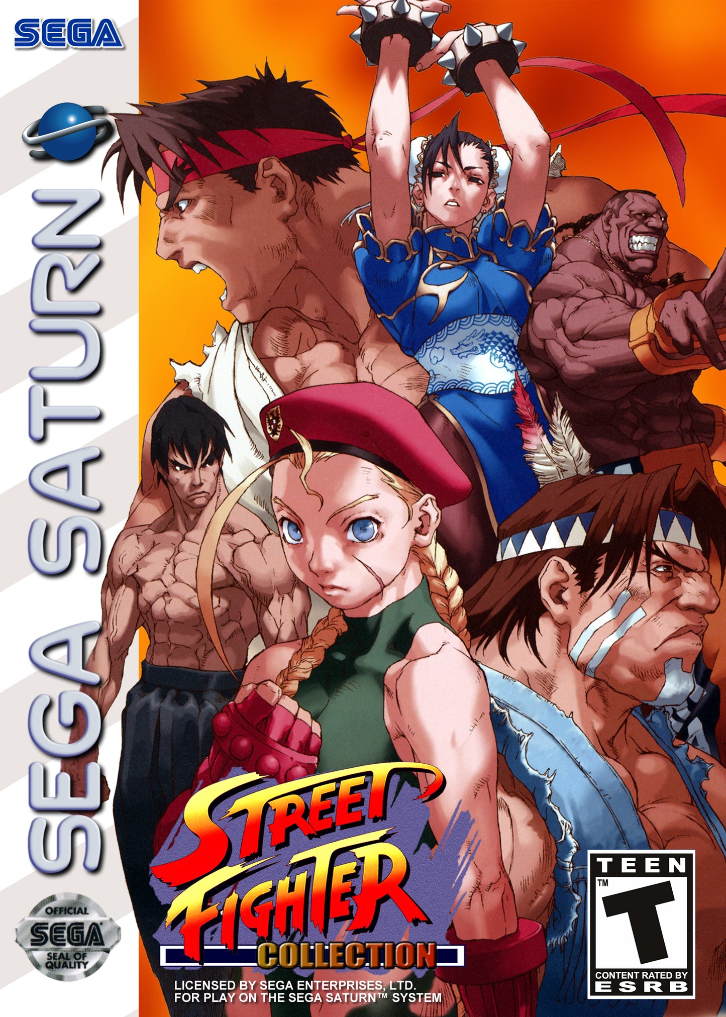 STREET FIGHTER COLLECTION - SATURN