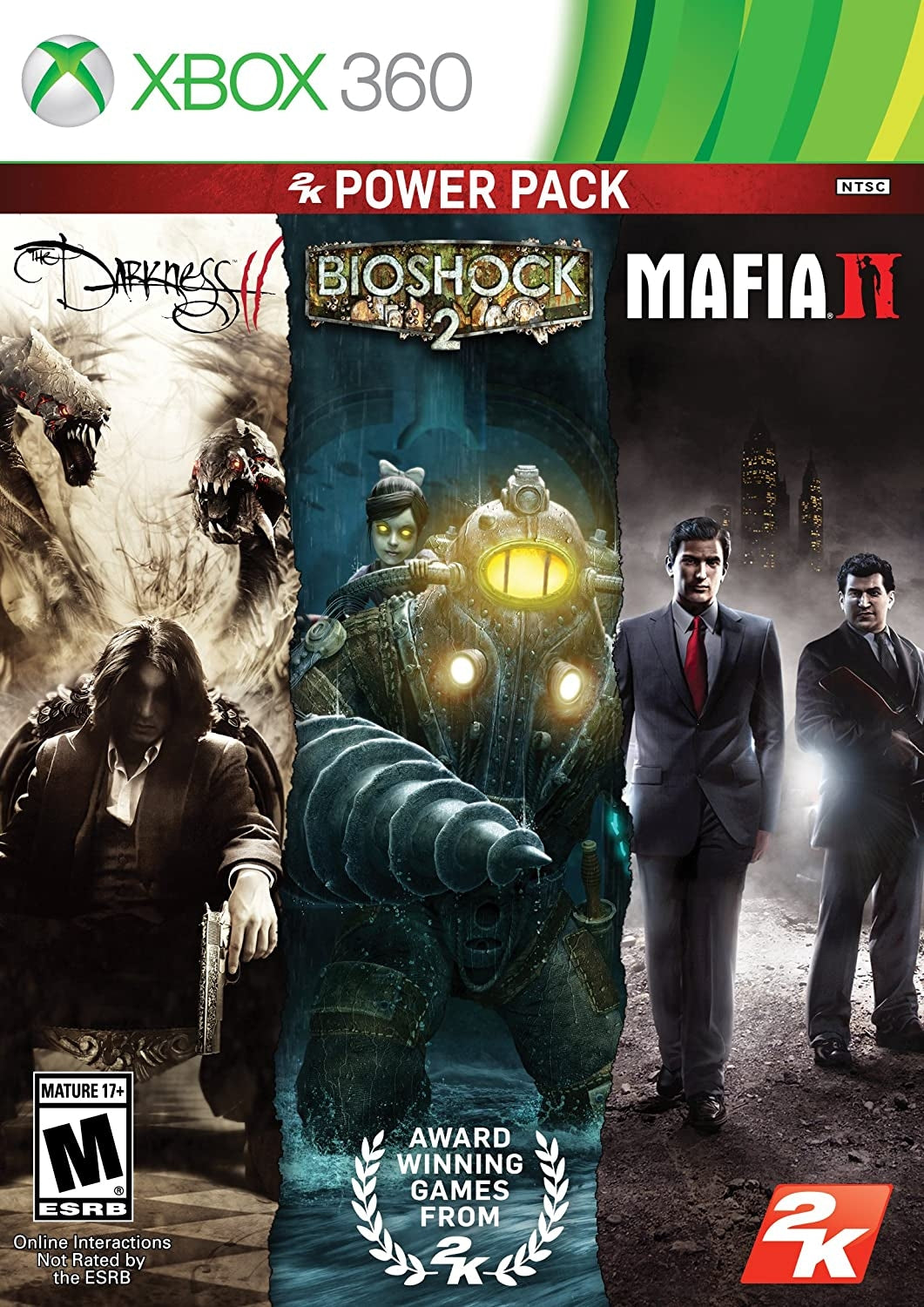 2K POWER PACK (DARK II/BIO II/MAFIA II) - XBX360
