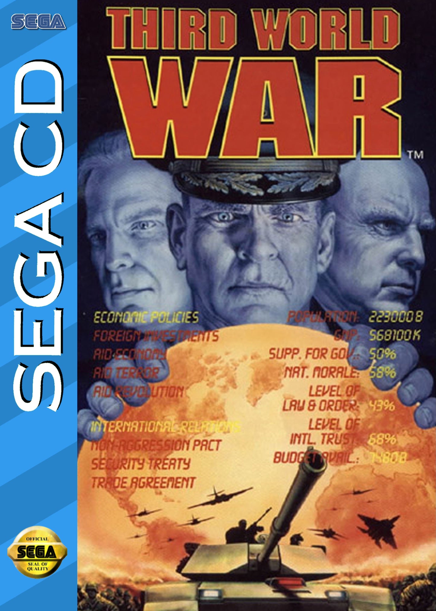 THIRD WORLD WAR - SEGACD