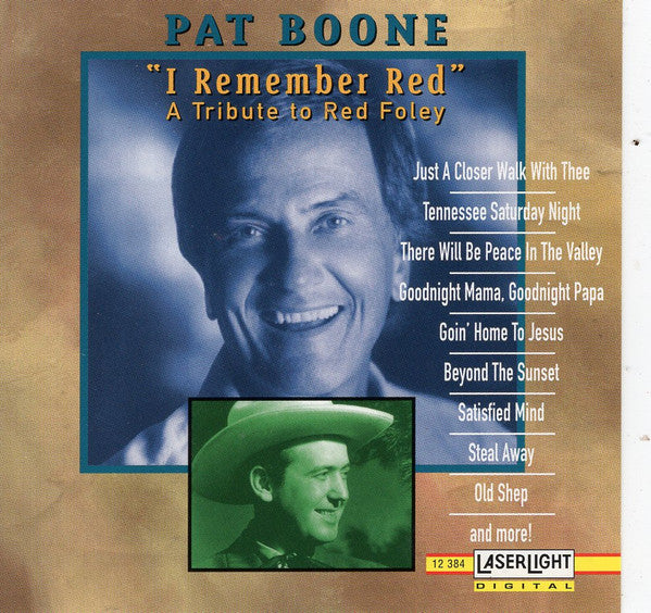 BOONE, PAT - I REMEMBER RED
