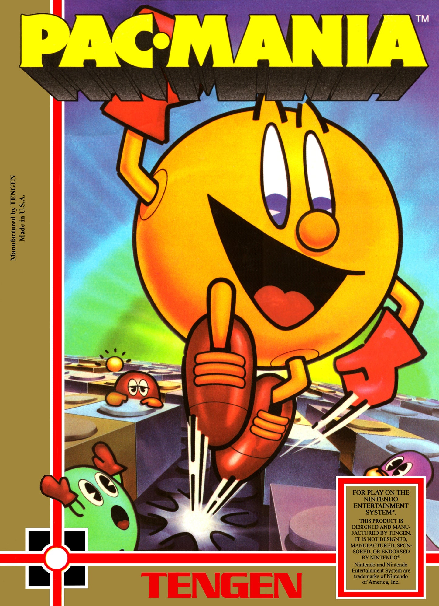 PAC-MANIA - NES