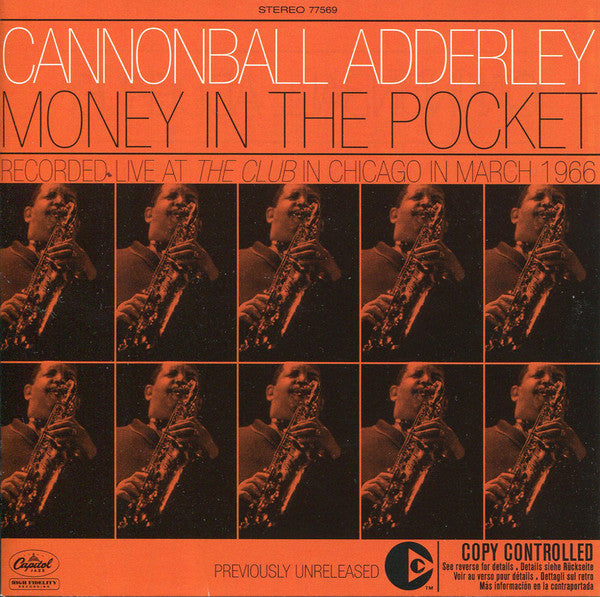 ADDERLEY, CANNONBALL - MONEY IN THE POCKET