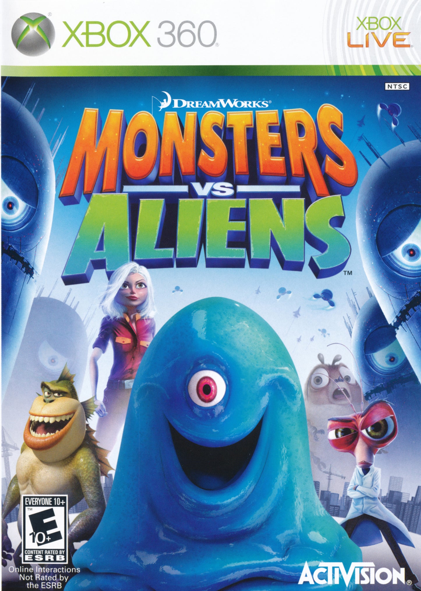 MONSTERS VS ALIENS - XBX360