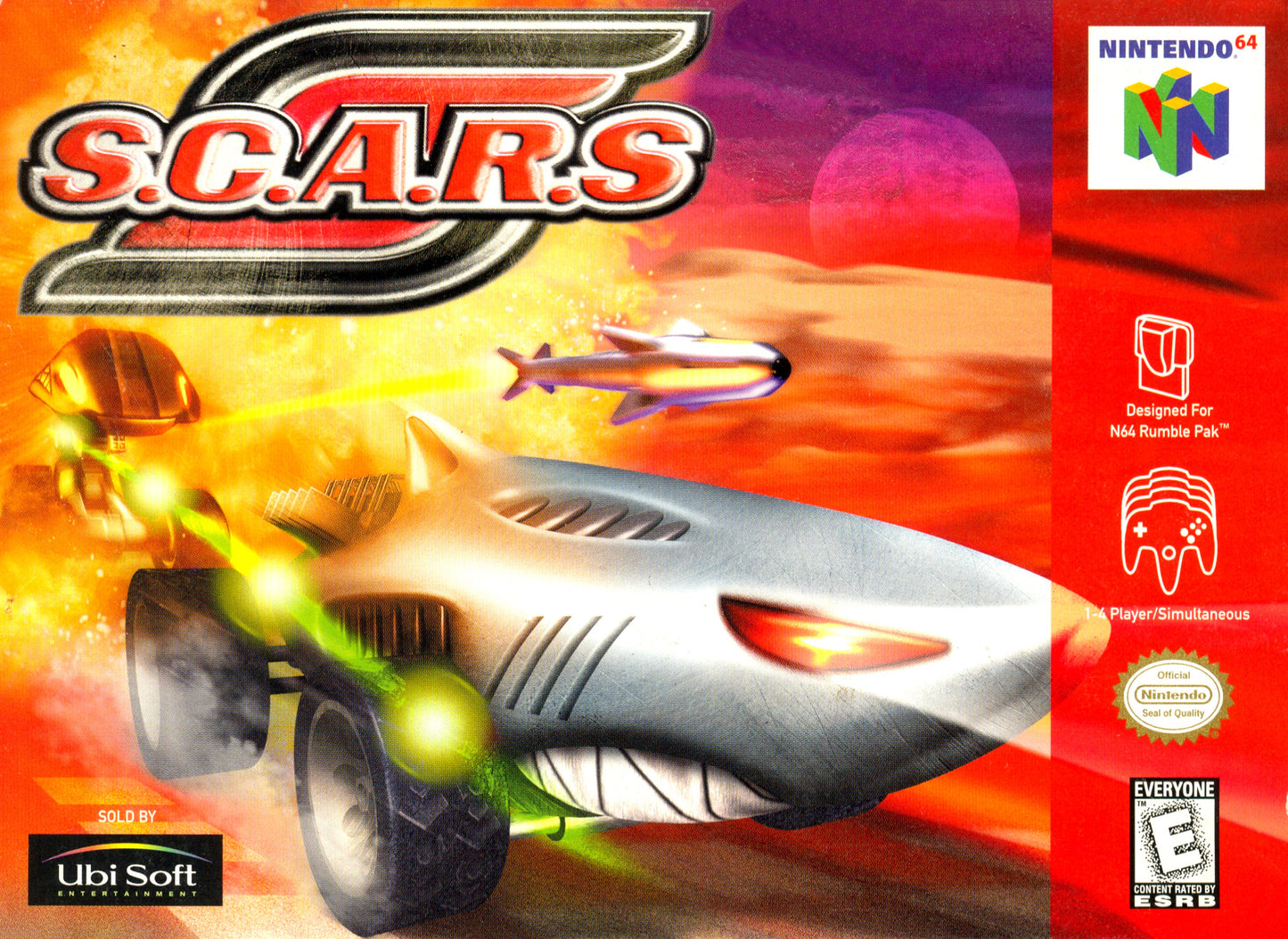SCARS - N64 (CARTRIDGE ONLY)