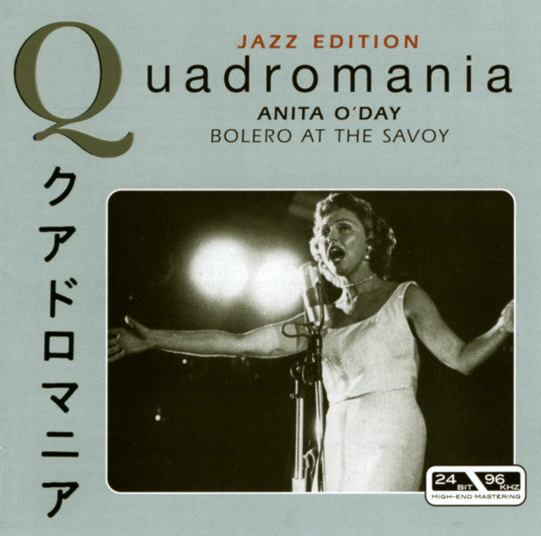 O'DAY, ANITA - BOLERO AT THE SAVOY
