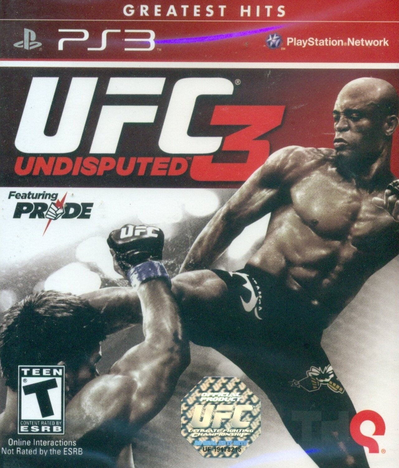 UFC UNDISPUTED 3 (GR HITS EDITION) - PS3