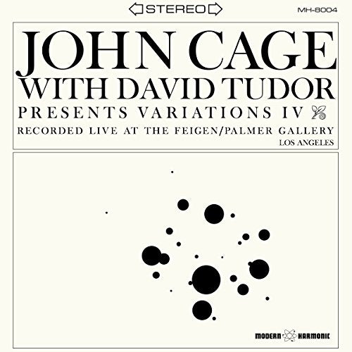 JOHN CAGE W/DAVID TUDOR - VARIATIONS IV (VINYL)