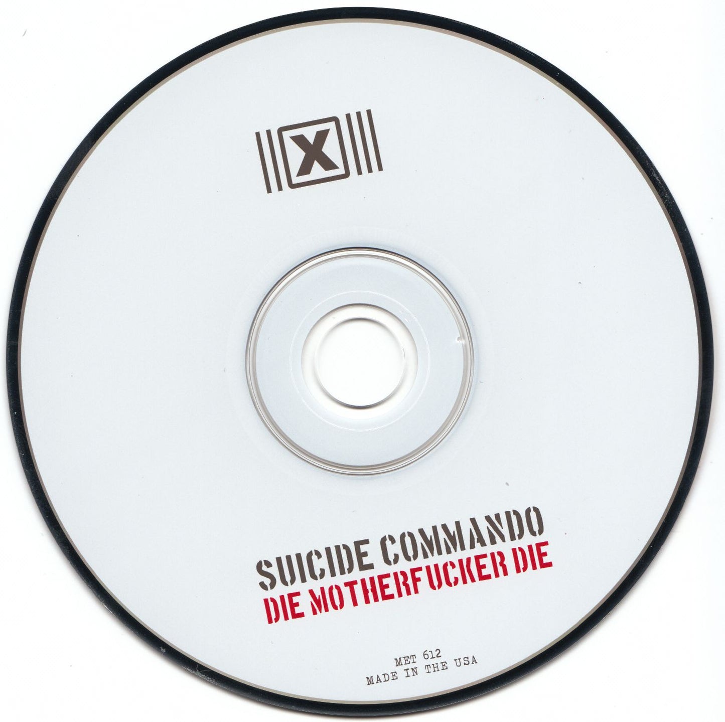 SUICIDE COMMANDO - DIE MOTHERFUCKER DIE (CDS)