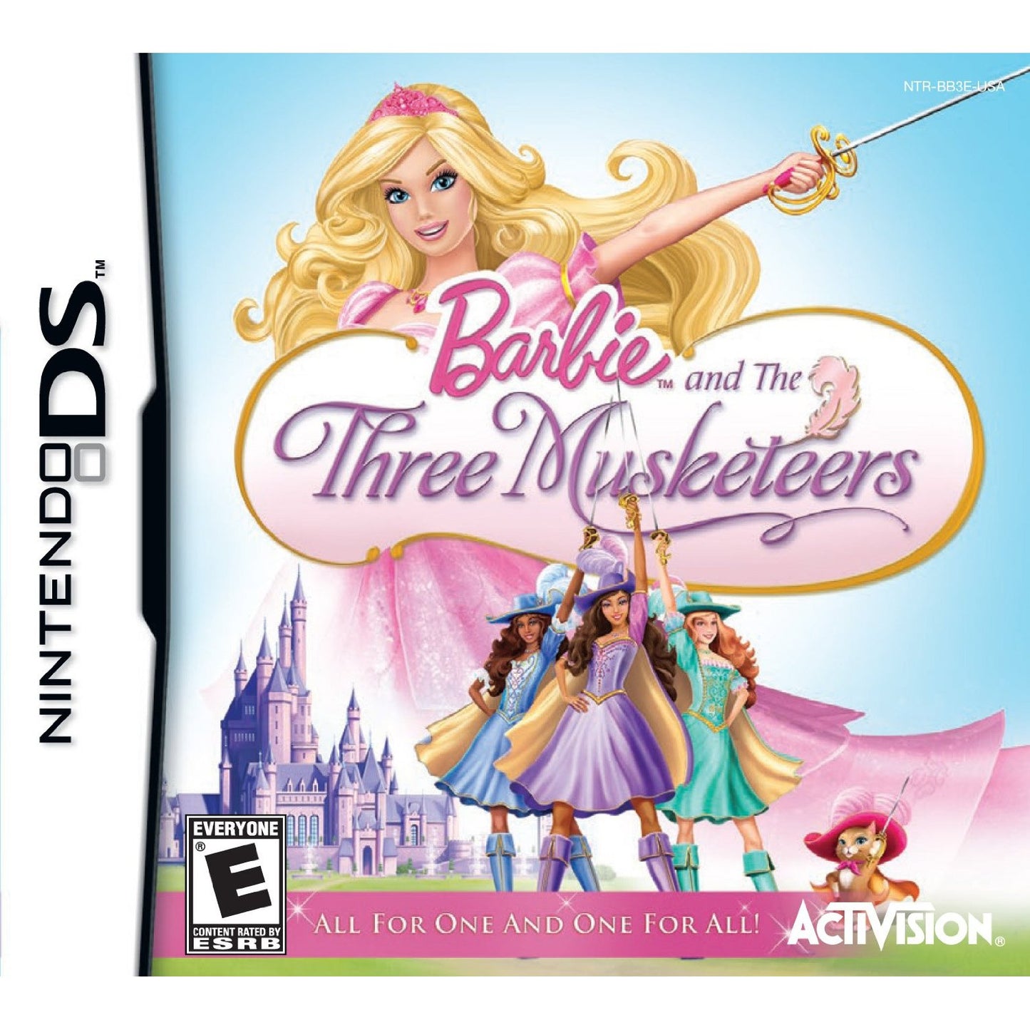 BARBIE & THE THREE MUSKETEERS (CARTRIDGE - DS