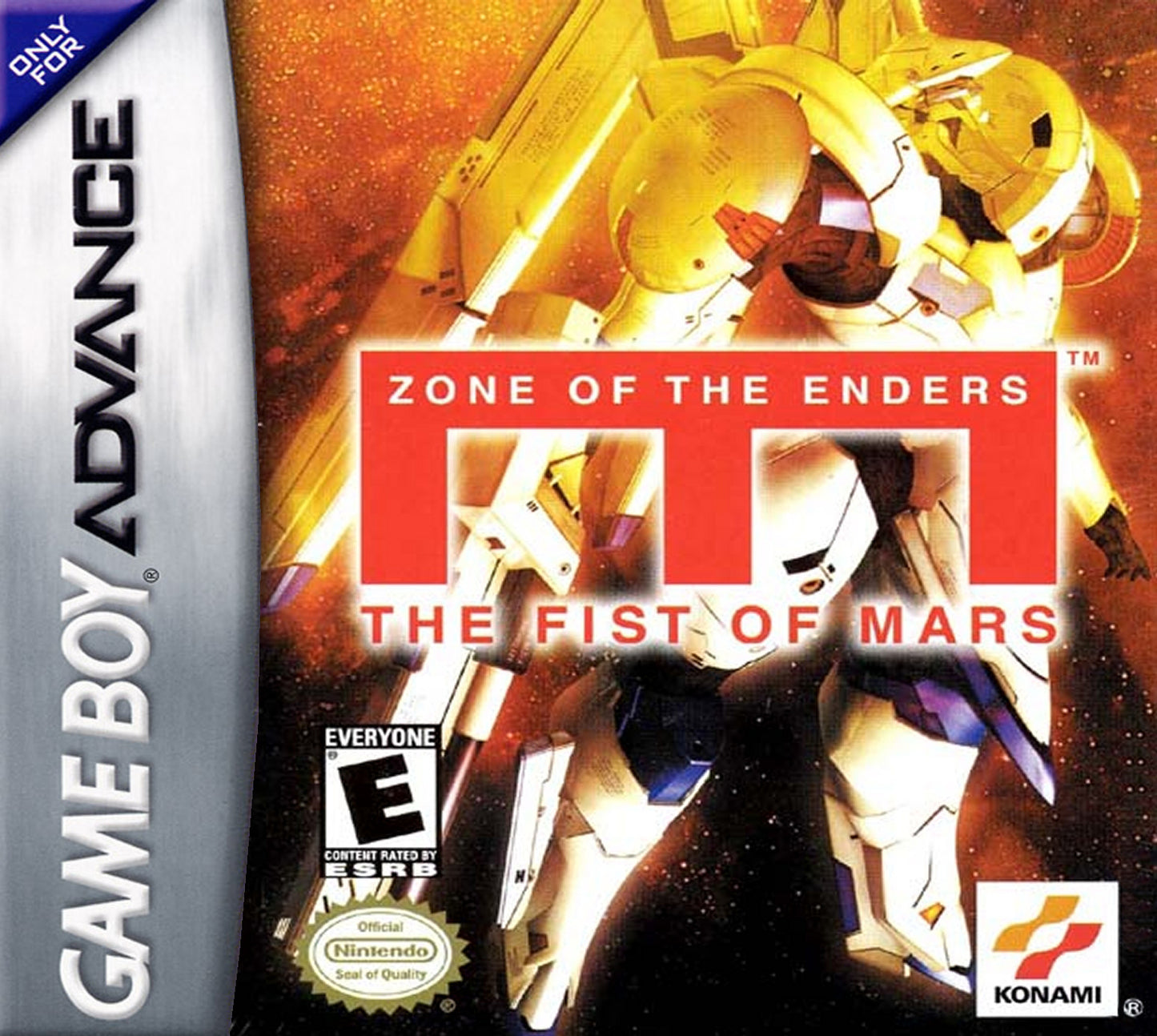 ZONE OF THE ENDERS: FIST OF MARS - GBA (CARTRIDGE ONLY)