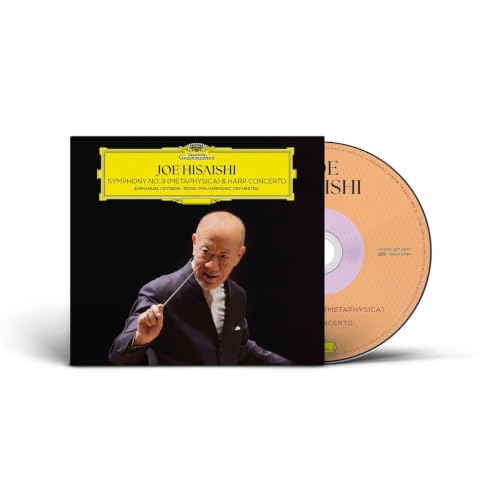 JOE HISAISHI - SYMPHONY NO.3, METAPHYSICA HARP CONCERTO (CD)