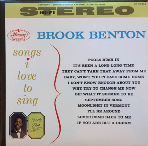 BENTON, BROOK - SONG I LOVE TO SING