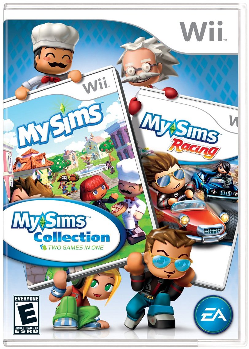 MY SIMS & MY SIMS RACING BUNDLE - WII